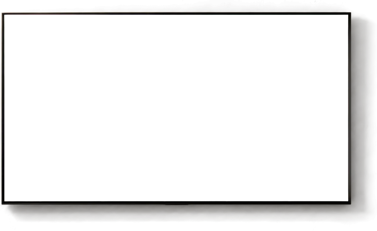 Customer display TV